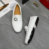 $80.00 USD Salvatore Ferragamo Leather Shoes For Men #1443626