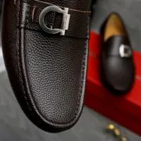 $80.00 USD Salvatore Ferragamo Leather Shoes For Men #1443627