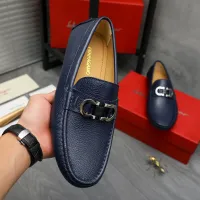 $80.00 USD Salvatore Ferragamo Leather Shoes For Men #1443630