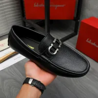$80.00 USD Salvatore Ferragamo Leather Shoes For Men #1443631