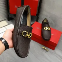 $80.00 USD Salvatore Ferragamo Leather Shoes For Men #1443633