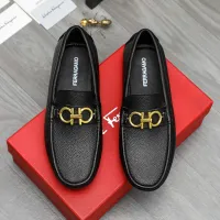 $80.00 USD Salvatore Ferragamo Leather Shoes For Men #1443634