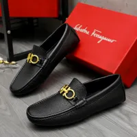 $80.00 USD Salvatore Ferragamo Leather Shoes For Men #1443634