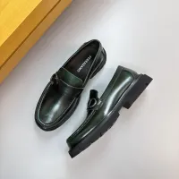 $155.00 USD Salvatore Ferragamo Leather Shoes For Men #1443641