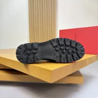 $155.00 USD Salvatore Ferragamo Leather Shoes For Men #1443641