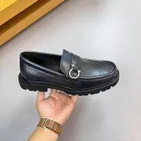 $155.00 USD Salvatore Ferragamo Leather Shoes For Men #1443642