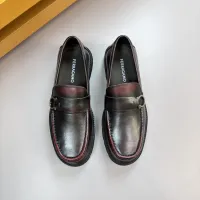 $155.00 USD Salvatore Ferragamo Leather Shoes For Men #1443643