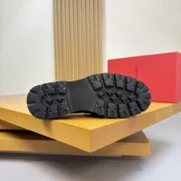 $155.00 USD Salvatore Ferragamo Leather Shoes For Men #1443644