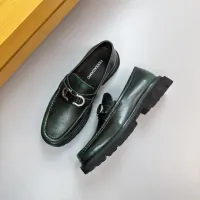 $155.00 USD Salvatore Ferragamo Leather Shoes For Men #1443646