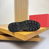 $155.00 USD Salvatore Ferragamo Leather Shoes For Men #1443647