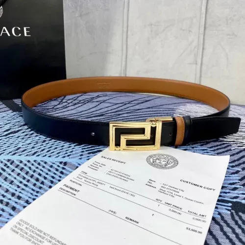 Replica Versace AAA Quality Belts For Men #1447779 $60.00 USD for Wholesale