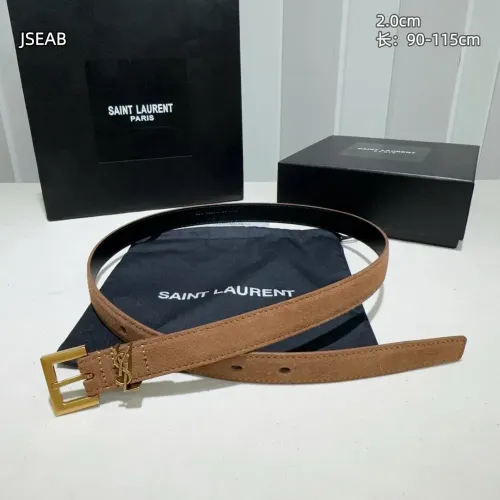 Replica Yves Saint Laurent AAA Quality Belts For Women #1447917 $48.00 USD for Wholesale