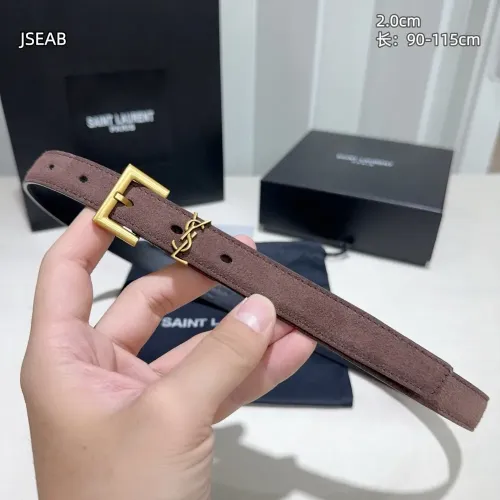 Replica Yves Saint Laurent AAA Quality Belts For Women #1447930 $48.00 USD for Wholesale
