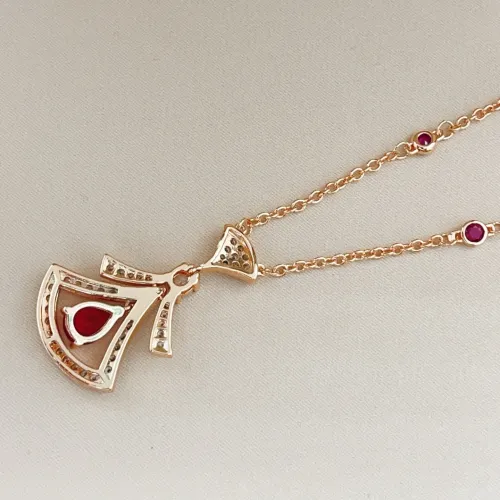 Replica Bvlgari Necklaces For Women #1447985 $32.00 USD for Wholesale