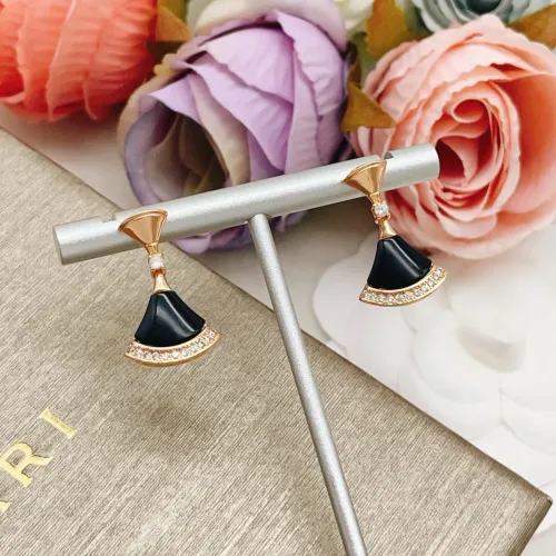 Replica Bvlgari Earrings For Women #1448013 $32.00 USD for Wholesale