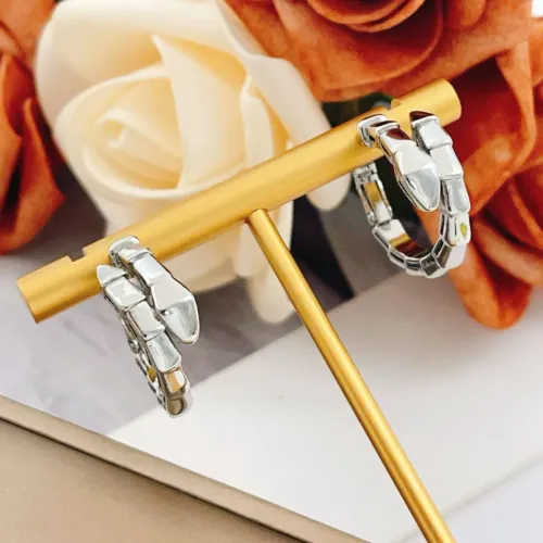 Replica Bvlgari Earrings For Women #1448015 $29.00 USD for Wholesale