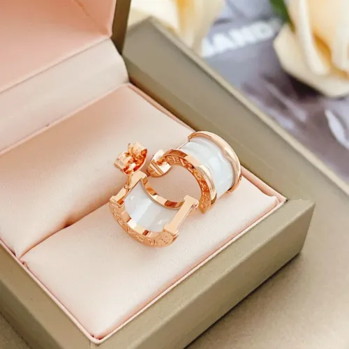 Replica Bvlgari Earrings For Women #1448019 $34.00 USD for Wholesale