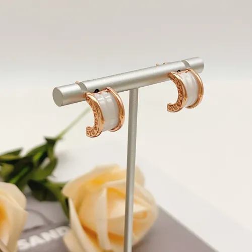 Replica Bvlgari Earrings For Women #1448019 $34.00 USD for Wholesale