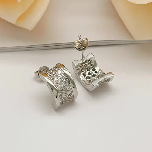 Replica Bvlgari Earrings For Women #1448020 $34.00 USD for Wholesale