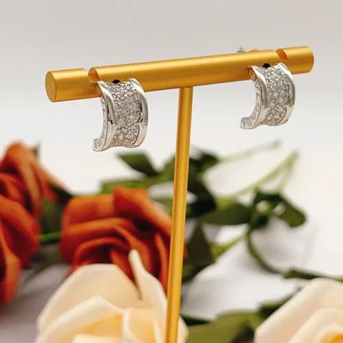 Replica Bvlgari Earrings For Women #1448020 $34.00 USD for Wholesale