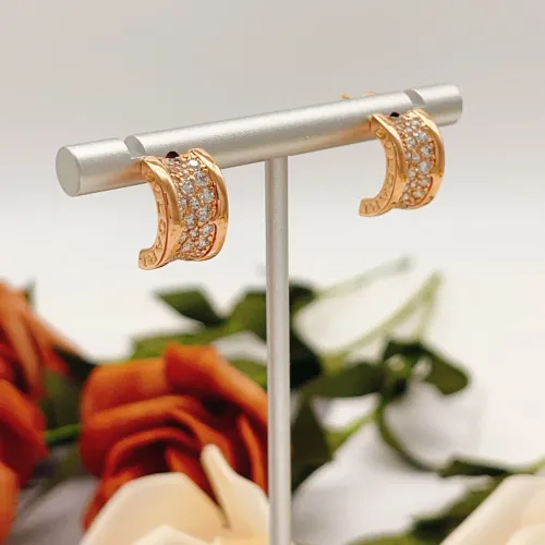 Replica Bvlgari Earrings For Women #1448021 $34.00 USD for Wholesale
