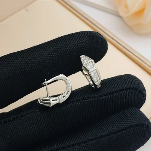 Replica Bvlgari Earrings For Women #1448023 $32.00 USD for Wholesale