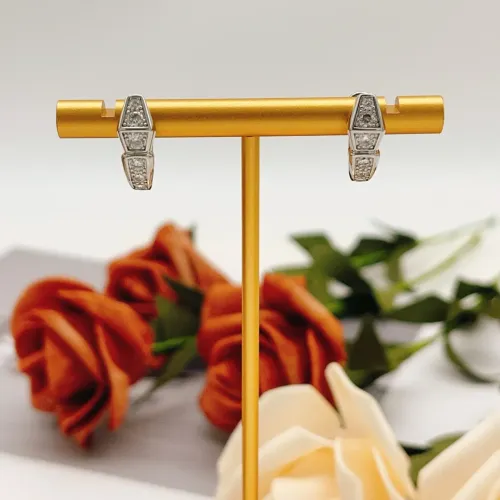 Replica Bvlgari Earrings For Women #1448023 $32.00 USD for Wholesale