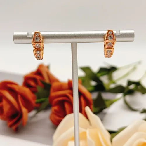 Replica Bvlgari Earrings For Women #1448024 $32.00 USD for Wholesale