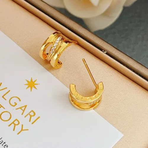 Replica Bvlgari Earrings For Women #1448032 $29.00 USD for Wholesale