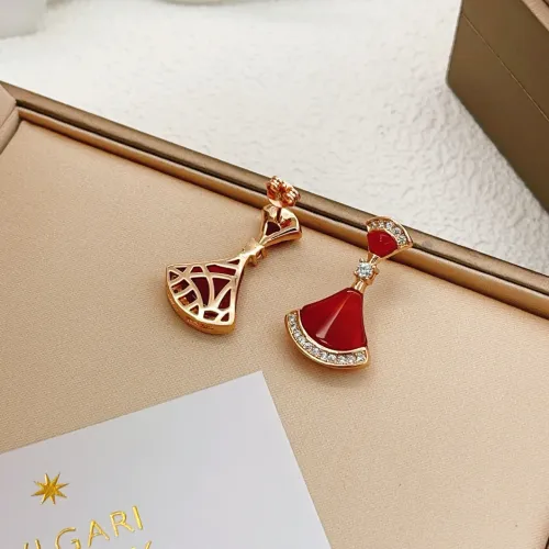Replica Bvlgari Earrings For Women #1448039 $36.00 USD for Wholesale