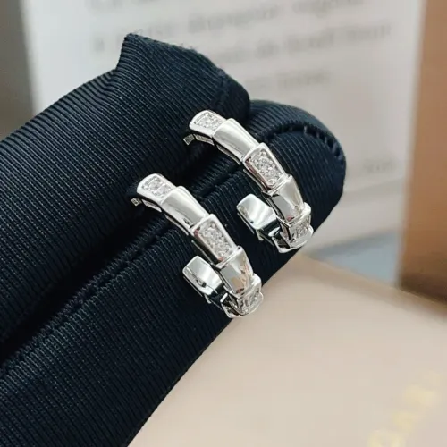 Replica Bvlgari Earrings For Women #1448077 $32.00 USD for Wholesale