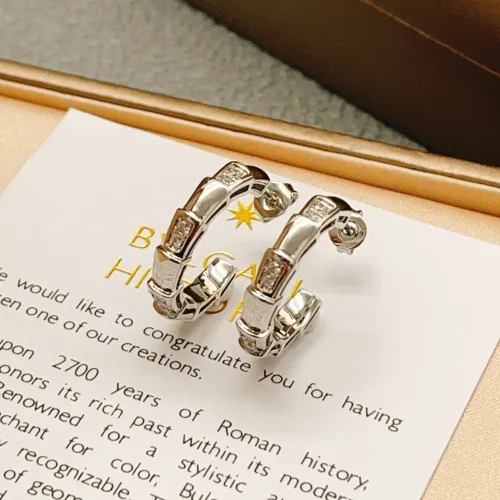 Replica Bvlgari Earrings For Women #1448077 $32.00 USD for Wholesale