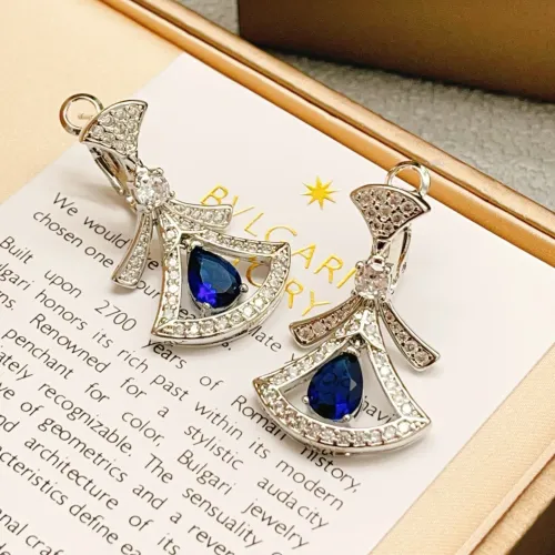 Replica Bvlgari Earrings For Women #1448079 $32.00 USD for Wholesale