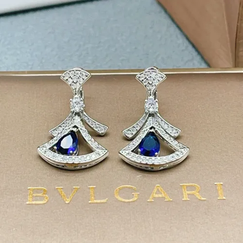 Replica Bvlgari Earrings For Women #1448079 $32.00 USD for Wholesale