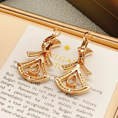 Replica Bvlgari Earrings For Women #1448093 $32.00 USD for Wholesale