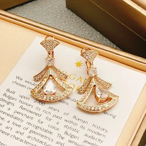 Replica Bvlgari Earrings For Women #1448093 $32.00 USD for Wholesale