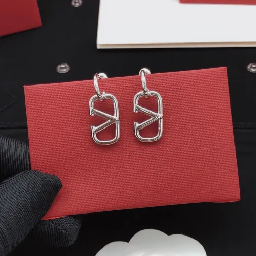 Replica Valentino Earrings For Women #1448216 $25.00 USD for Wholesale