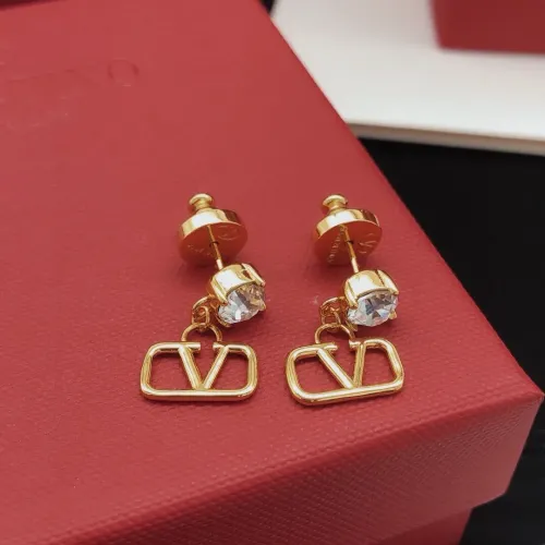 Replica Valentino Earrings For Women #1448236 $27.00 USD for Wholesale