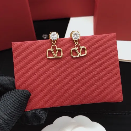 Replica Valentino Earrings For Women #1448236 $27.00 USD for Wholesale