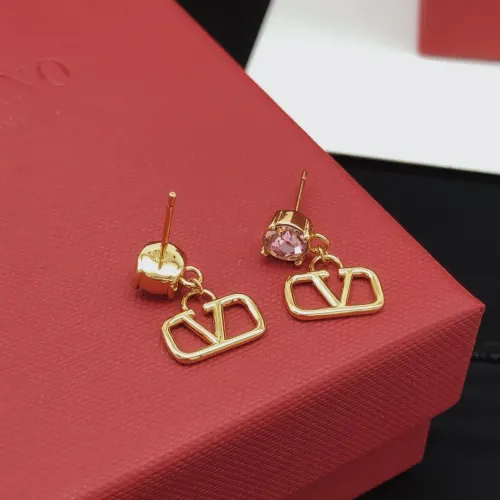 Replica Valentino Earrings For Women #1448237 $27.00 USD for Wholesale