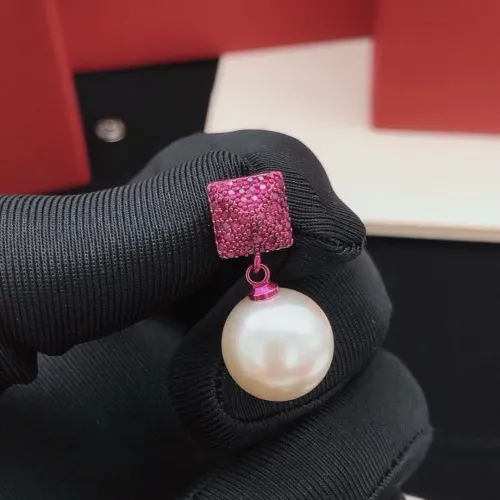 Replica Valentino Earrings For Women #1448243 $29.00 USD for Wholesale