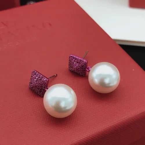 Replica Valentino Earrings For Women #1448243 $29.00 USD for Wholesale