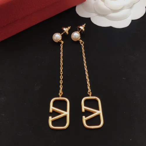 Replica Valentino Earrings For Women #1448262 $25.00 USD for Wholesale