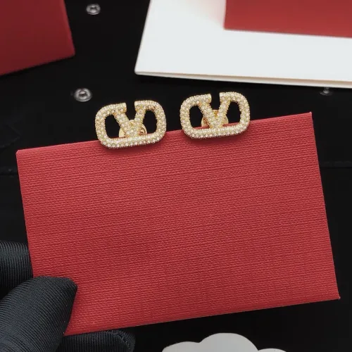 Replica Valentino Earrings For Women #1448264 $27.00 USD for Wholesale