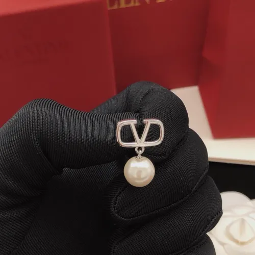 Replica Valentino Earrings For Women #1448281 $27.00 USD for Wholesale