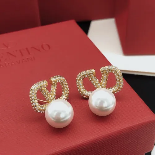 Replica Valentino Earrings For Women #1448282 $29.00 USD for Wholesale