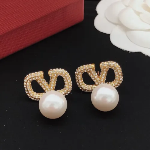Replica Valentino Earrings For Women #1448282 $29.00 USD for Wholesale