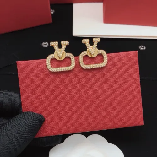 Replica Valentino Earrings For Women #1448284 $29.00 USD for Wholesale