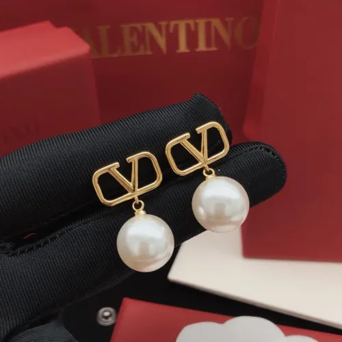 Replica Valentino Earrings For Women #1448303 $27.00 USD for Wholesale