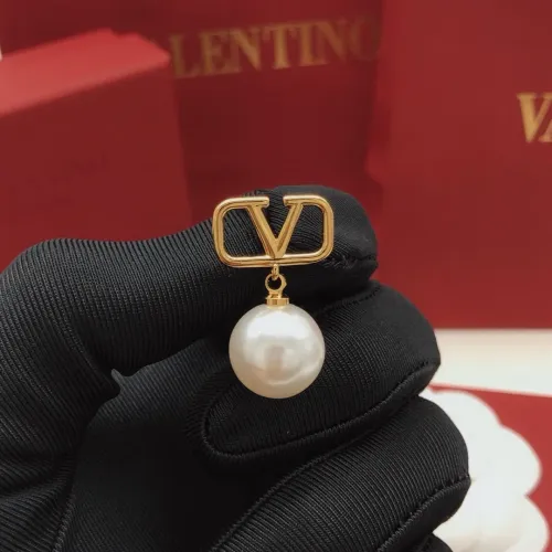 Replica Valentino Earrings For Women #1448303 $27.00 USD for Wholesale